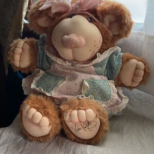 Xavier 1985 Furskins Persimmon’s collection bear original clothing  no shoes . V